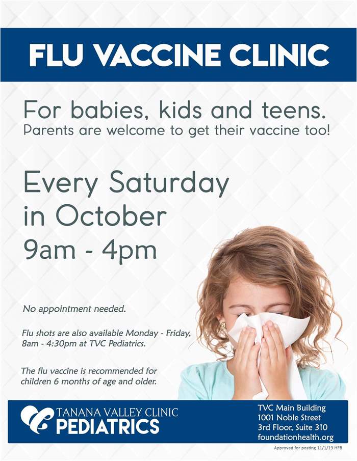 TVC Peds flu shot Saturday flyer 2019 no appointment v5